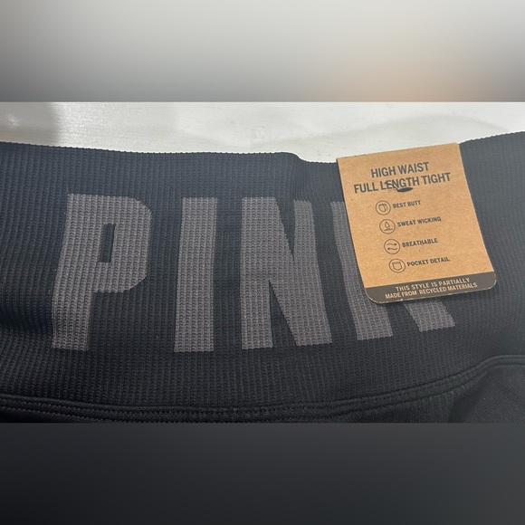 Pink Victoria's Secret High Waist Full Length Tight - Picture 3 of 6